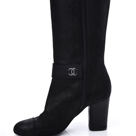 chanel boots men|Chanel knee high boots.